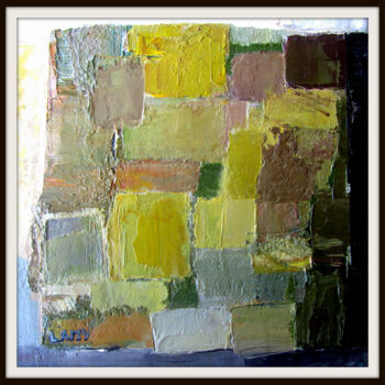 "Composition abstrai…" başlıklı Tablo Alain Lamy tarafından, Orijinal sanat, Petrol