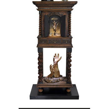 Sculpture titled ""Le petit théâtre d…" by Frédéric Martin, Original Artwork