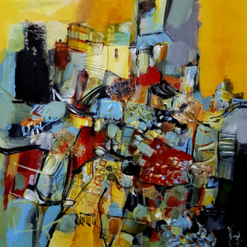 "Mythes itinérants" başlıklı Tablo Muriel Cayet tarafından, Orijinal sanat, Akrilik