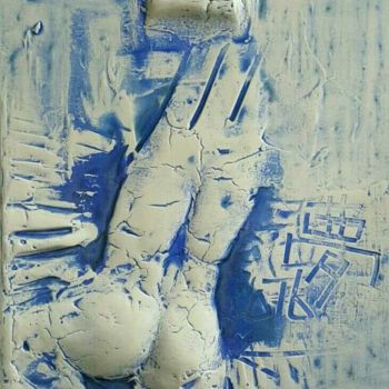 Gravures & estampes intitulée "Relief 1" par Choon-Seok Roh, Œuvre d'art originale, Autre