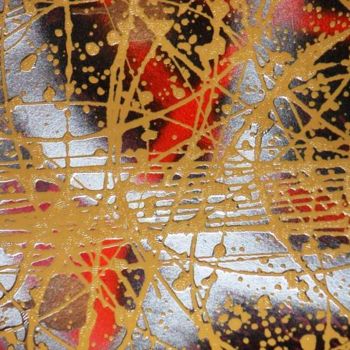 Painting titled "détail N°2" by Toytoy, Original Artwork