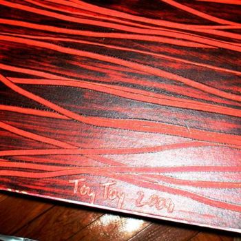 Painting titled "Détail N°9" by Toytoy, Original Artwork