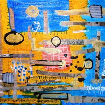 Painting titled "N°16" by Toytoy, Original Artwork