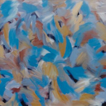 Painting titled "Signs of Struggle" by Gregg Simpson, Original Artwork, Acrylic Mounted on Wood Stretcher frame