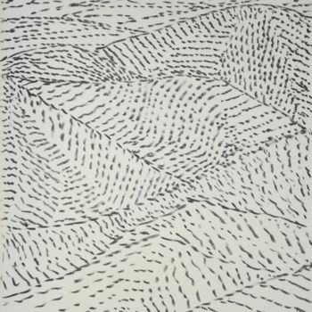 Disegno intitolato "A Valley" da Pertti Matikainen, Opera d'arte originale, Pennarello