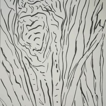 Drawing titled "Loudest Silent Scre…" by Pertti Matikainen, Original Artwork, Marker