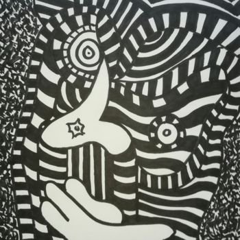 Drawing titled "hymmh-what-is-going…" by Pertti Matikainen, Original Artwork, Marker