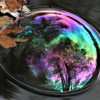 Photographie intitulée "Embrasement" par Patrick Vincent, Œuvre d'art originale, Photographie non manipulée Monté sur Alumin…