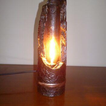 Design titled "LAMPE D'AMBIANCE OB…" by Leferailleur02, Original Artwork, Home Décor