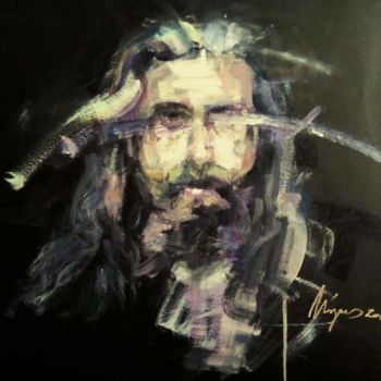 Painting titled "Blindness" by Nagia Chrisanthacopoulou, Original Artwork, Oil