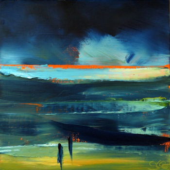 Painting titled "ebb-flo2.jpg" by Shelleigh Ocio, Original Artwork, Oil