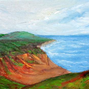 Pittura intitolato "Nature marine motiv…" da Marija Sviličić, Opera d'arte originale, Olio