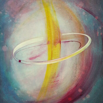 Schilderij getiteld "tschithula" door Sabina Kiss, Origineel Kunstwerk, Acryl
