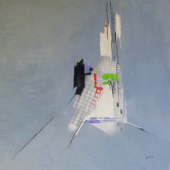 Peinture intitulée "Sans titre III" par James Burgevin, Œuvre d'art originale, Acrylique