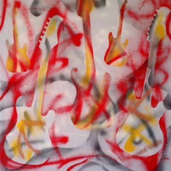 Peinture intitulée "N° 105 Mélodie" par Isa-L, Œuvre d'art originale, Acrylique Monté sur Châssis en bois