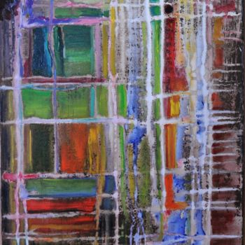 Peinture intitulée "séve brute 2" par Philip Moreau, Œuvre d'art originale, Huile