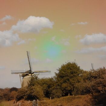 Fotografie getiteld "Dutch mill" door Rob Arbouw, Origineel Kunstwerk