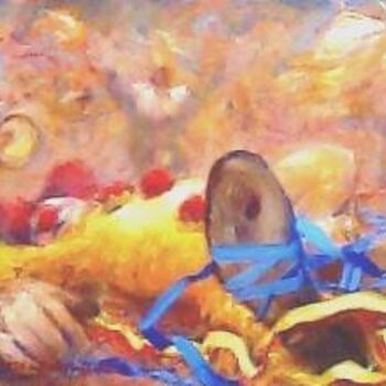 Painting titled "Terça-feira" by Aldo Luiz De Paula Fonseca, Original Artwork, Oil