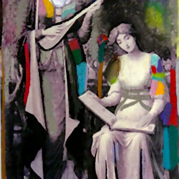 Digitale Kunst mit dem Titel "The Other Side of E…" von Devorah Rosen, Original-Kunstwerk