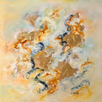 Peinture intitulée "Days of Shimmer and…" par Elisa Cook Benbassat Bassat, Œuvre d'art originale, Huile