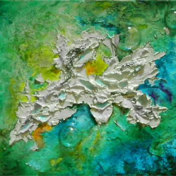 Malerei mit dem Titel "Ocea-Breath.jpg" von Thaïs, Original-Kunstwerk, Acryl