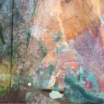 Painting titled "abstract" by Ron Atkin, Original Artwork, Acrylic