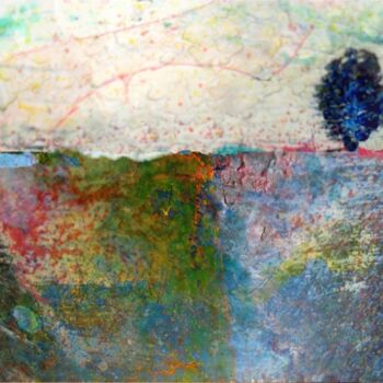 Painting titled "abstract" by Ron Atkin, Original Artwork, Acrylic