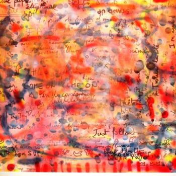 Painting titled "Sans Titre" by Toytoy, Original Artwork