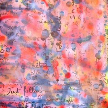 Painting titled "Sans Titre (partie…" by Toytoy, Original Artwork