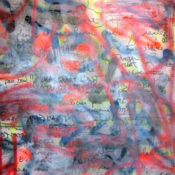 Painting titled "Sans Titre 2 (parti…" by Toytoy, Original Artwork