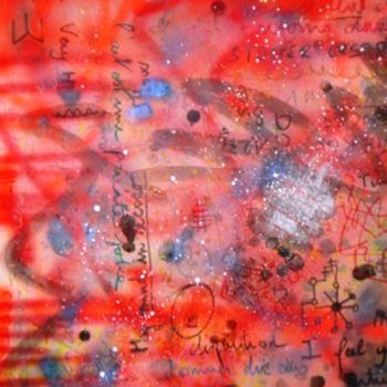 Painting titled "L'accident de voitu…" by Toytoy, Original Artwork