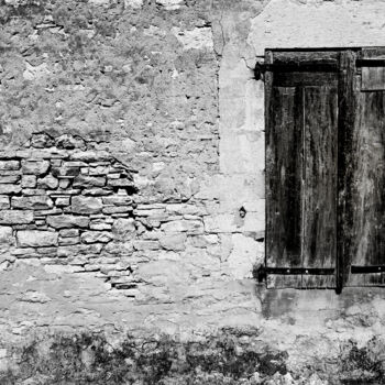 Photographie intitulée "Façade close" par Philippe Rozier (Photo-EOS), Œuvre d'art originale, Photographie numérique