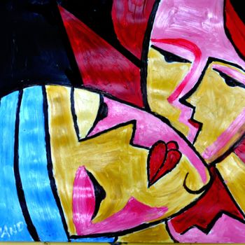제목이 "ABSTRACT EXPRESSION…"인 미술작품 Anandswaroop Manchiraju로, 원작, 아크릴