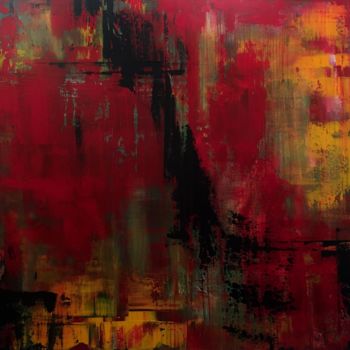 Painting titled "Road" by Liudmila Levitas, Original Artwork, Acrylic