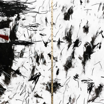 Peinture intitulée ""ci sono le voci ci…" par Giulio Benatti, Œuvre d'art originale, Acrylique