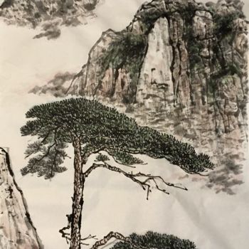 Drawing titled "f180ff74-a56e-4cbf-…" by Jinbing Huang, Original Artwork, Ink