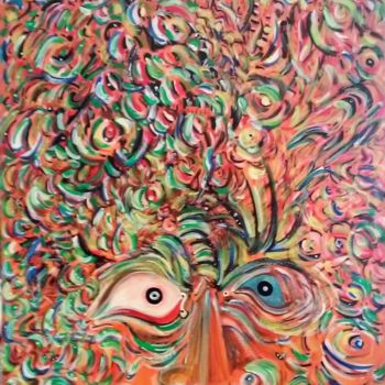 Pittura intitolato "2014-1.jpg" da Reyes Solis Fernandez, Opera d'arte originale