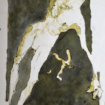 Drawing titled "Volare" by Stephan Rodriguez Warnemünde, Original Artwork, Ink