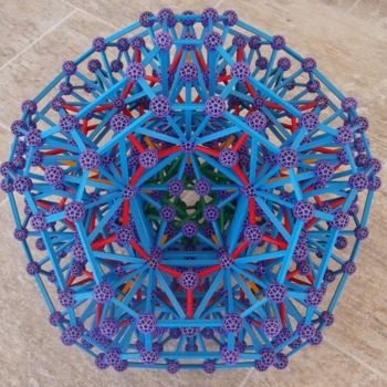 Rzeźba zatytułowany „Dreamsphere Merkaba…” autorstwa Spiritual Master Free Spirit, Oryginalna praca, Plastik