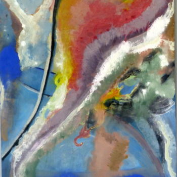 Peinture intitulée "Espace 4" par Juan Luis Gandulfo, Œuvre d'art originale, Acrylique