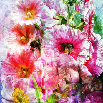 Digital Arts με τίτλο "my English garden" από Dodi Ballada, Αυθεντικά έργα τέχνης, Ψηφιακή ζωγραφική