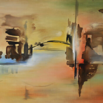 Peinture intitulée "Australe.jpg" par Claire Hamant, Œuvre d'art originale, Huile