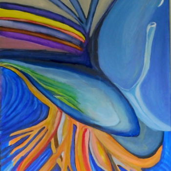 Peinture intitulée "Espace 12" par Juan Luis Gandulfo, Œuvre d'art originale, Acrylique