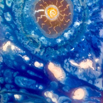 "VÍZ és Nap" başlıklı Tablo Kitti Pataki tarafından, Orijinal sanat, Akrilik