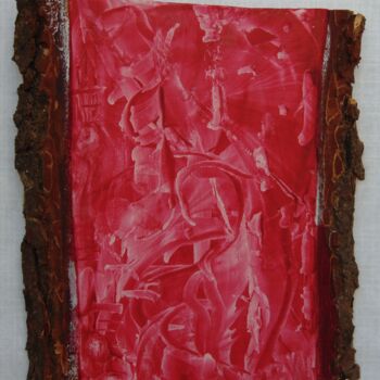 Peinture intitulée "b19 sans titre" par Bernard Waechter, Œuvre d'art originale, Huile