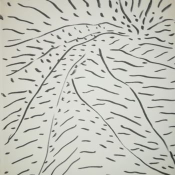 Dibujo titulada "chosen-tracks-18091…" por Pertti Matikainen, Obra de arte original, Rotulador
