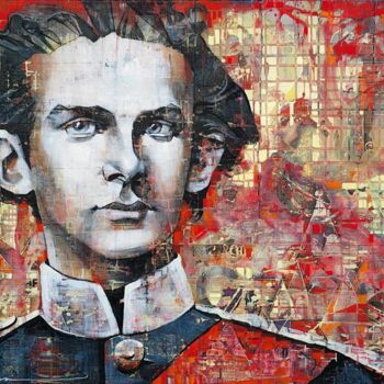 "Bayern Dreams" başlıklı Tablo Ira Tsantekidou tarafından, Orijinal sanat, Akrilik