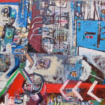 Painting titled "instructively" by Tuul, Original Artwork