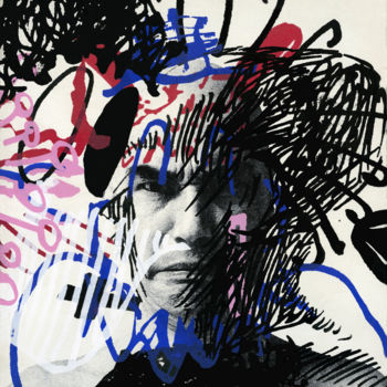 Printmaking titled "Automacule #024" by Hosszu, Original Artwork, Screenprinting