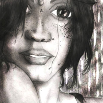 Disegno intitolato "imaginacion-modific…" da Arteleodibujo, Opera d'arte originale, Grafite